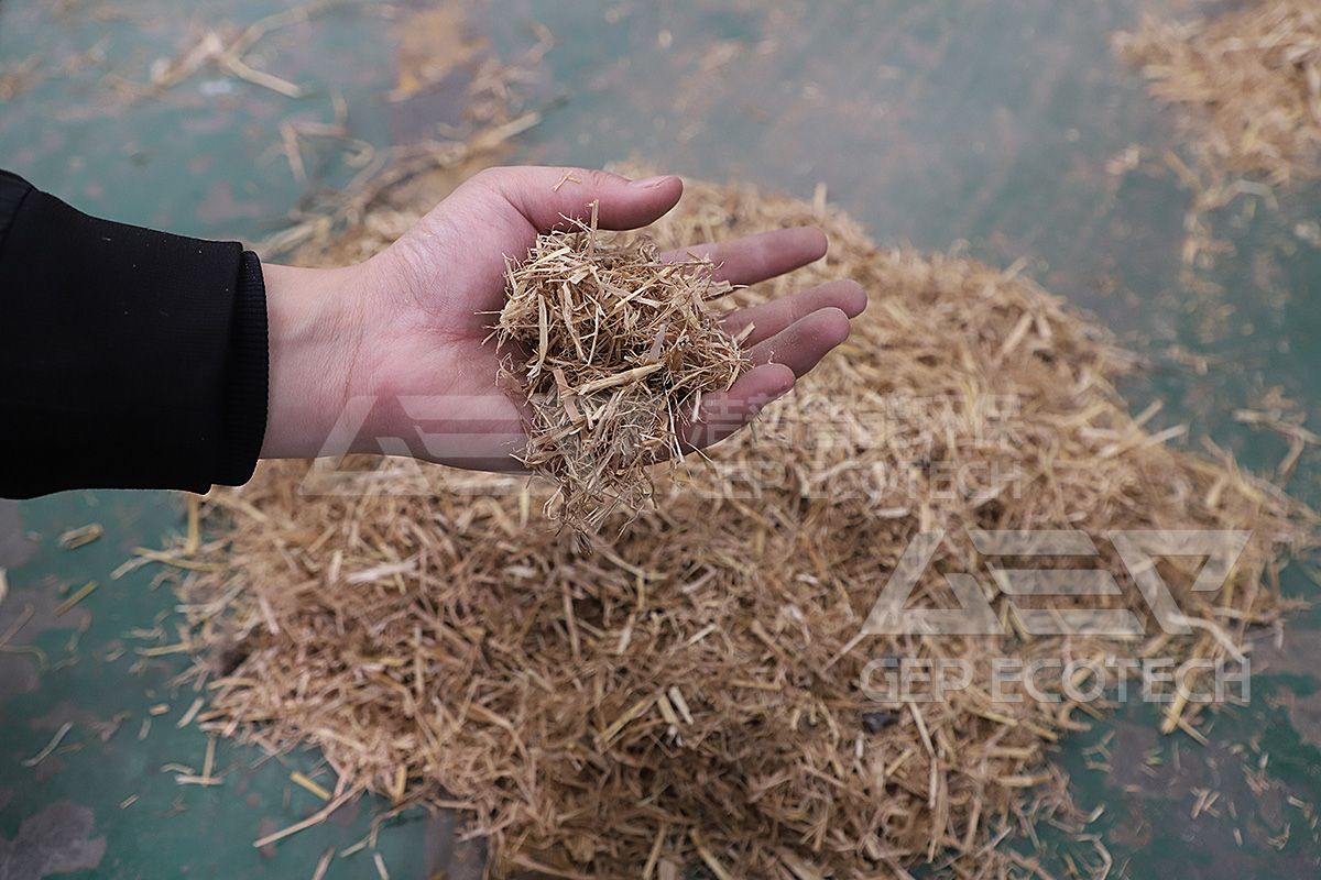 Shredded Rice Straw Shredded Rice Straw