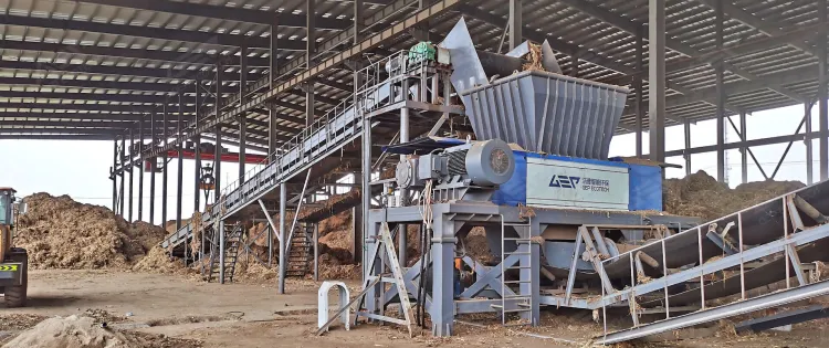 Biomass Fuel Pre-Shredding Project in Heilongjiang, China