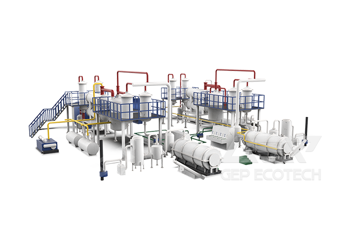 Waste Tire Pyrolysis System
