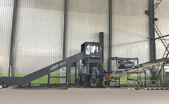 Bulky Waste Shredding and Sorting Project in Gansu, China