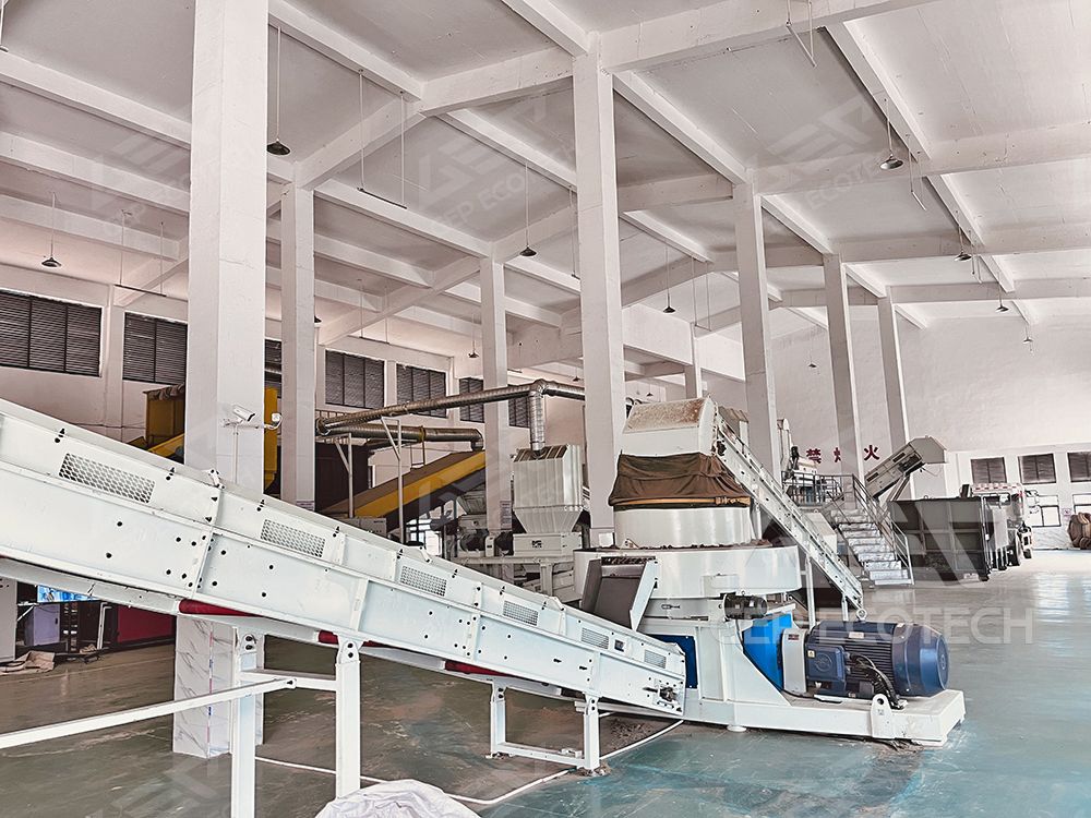 Bulky Waste Refuse-Derived Fuel (RDF) Line in China Bulky Waste Refuse-Derived Fuel (RDF) Line in China