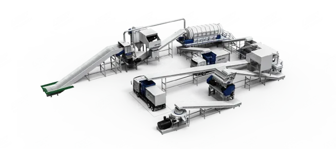 Raw MSW Recycling Process