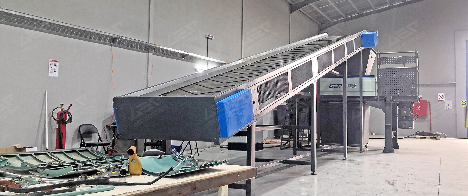 Fighter Confidential Parts Destruction Project in the Middle East