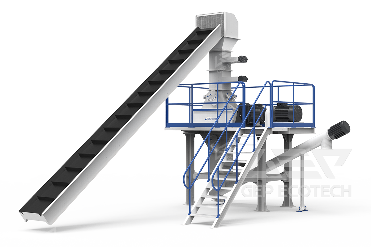 Zero-Discharge Charged Shredding System Zero-Discharge Charged Shredding System