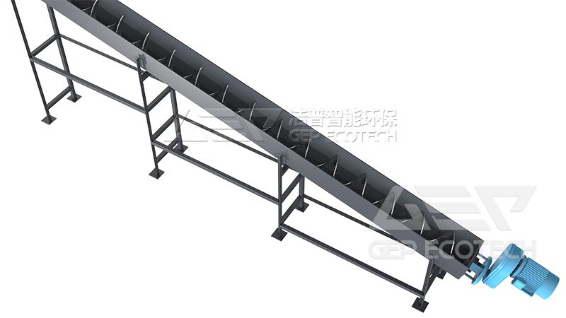 Shaftless screw conveyor Shaftless screw conveyor