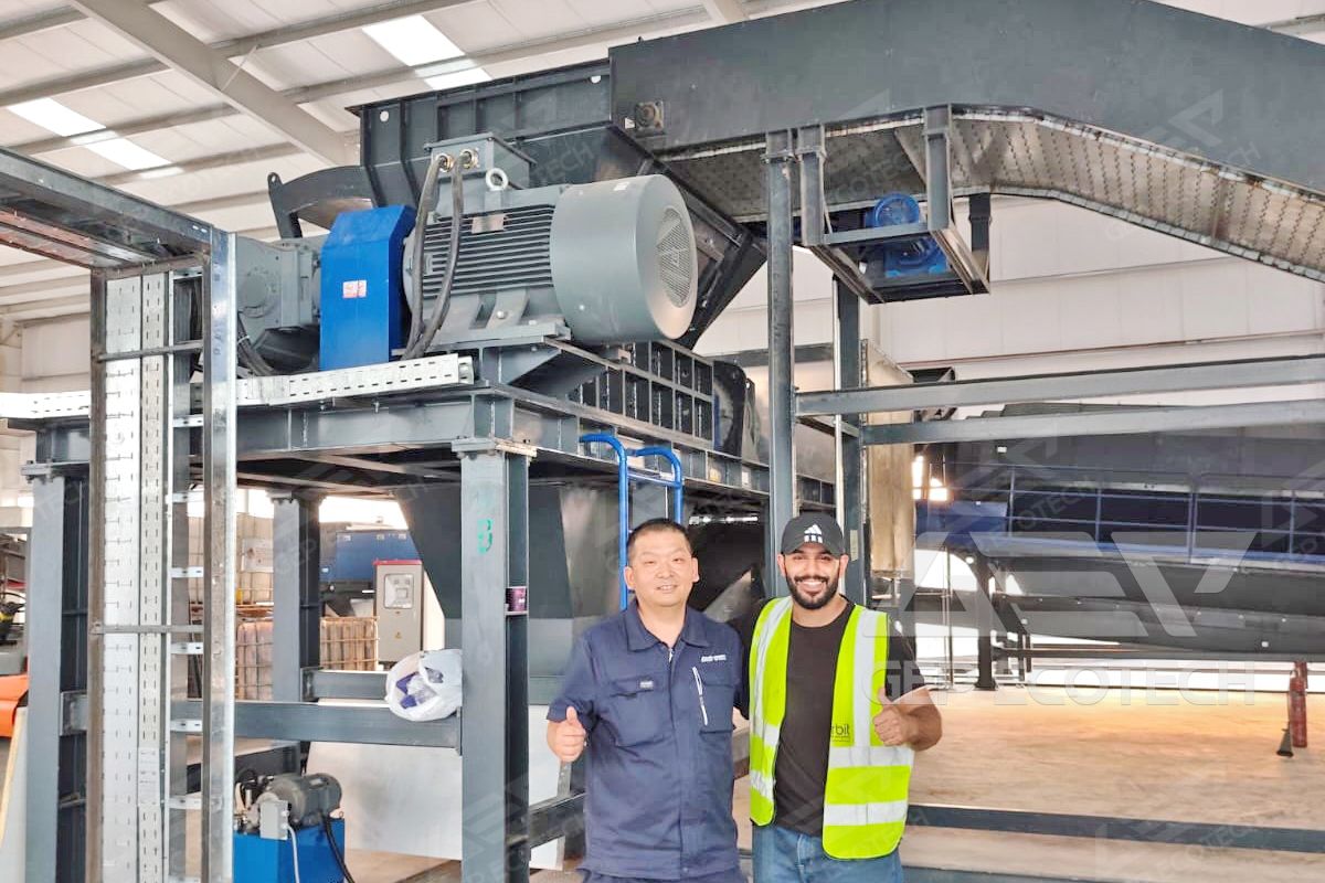 High-Standard 10,000 TPA Scrap Aluminum Recycling Project in the Middle East High-Standard 10,000 TPA Scrap Aluminum Recycling Project in the Middle East