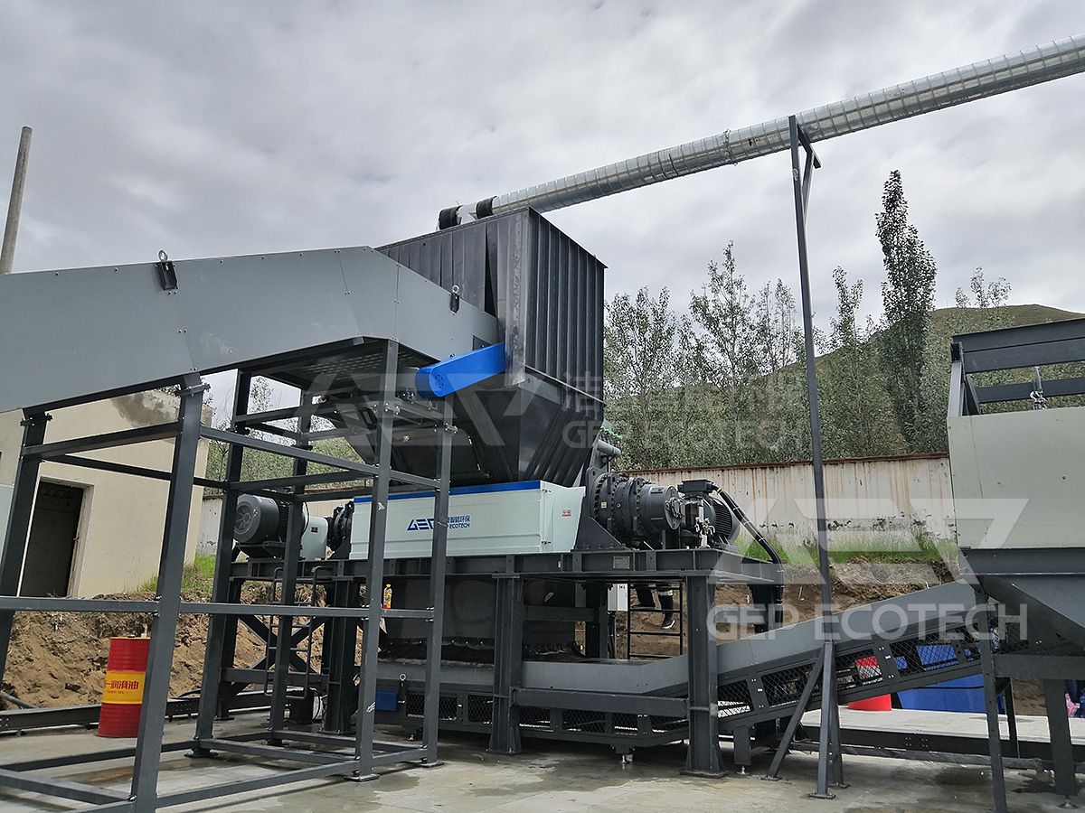 90kW Industrial Shredder for Scrap Iron 90kW Industrial Shredder for Scrap Iron