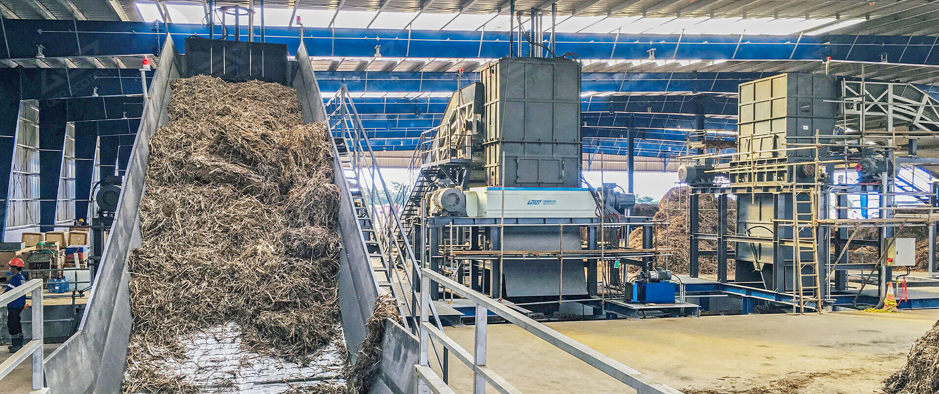 NNBP 25 MW Biomass Shredding System for Power Station in Southeast Asia