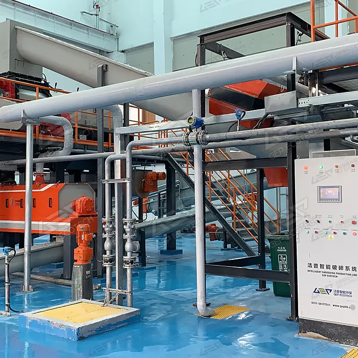 Automatic kitchen waste disposal line Automatic kitchen waste disposal line
