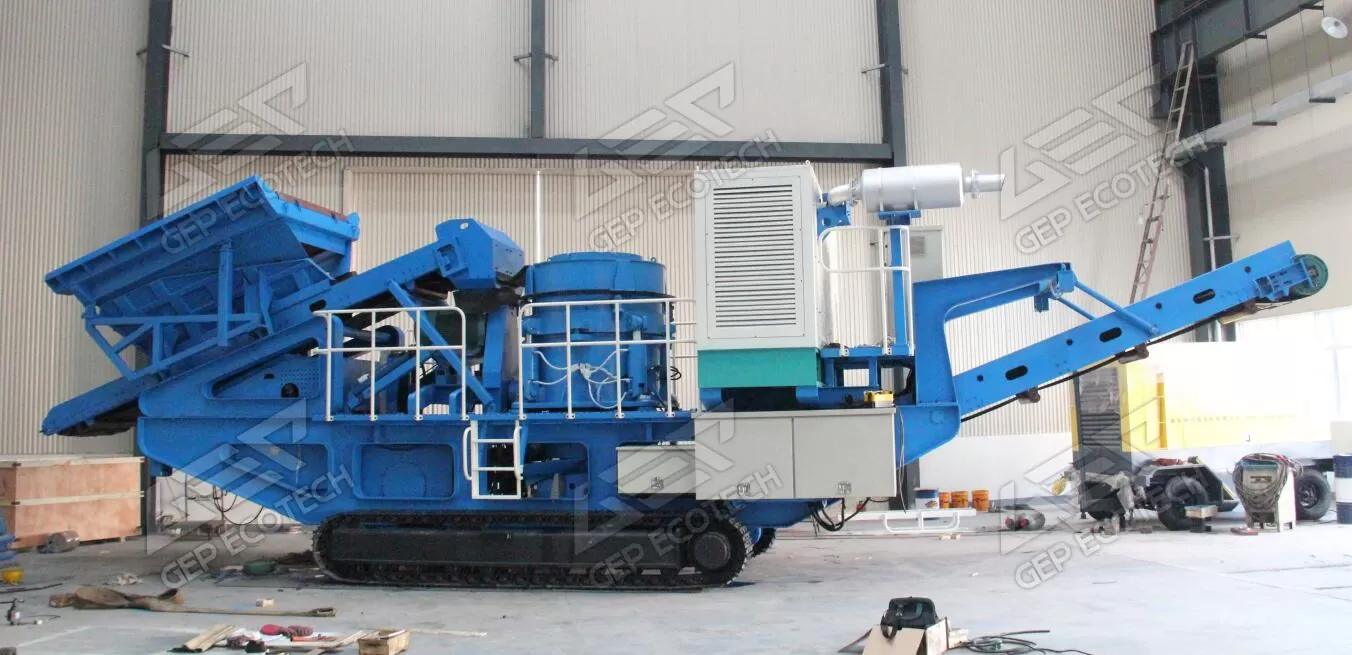 Mobile C&D Waste Crusher Mobile C&D Waste Crusher