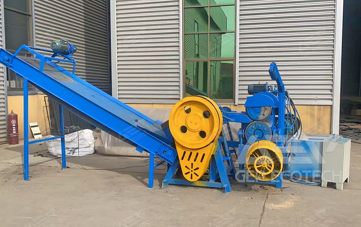 Integrated Tire Cutting Machine