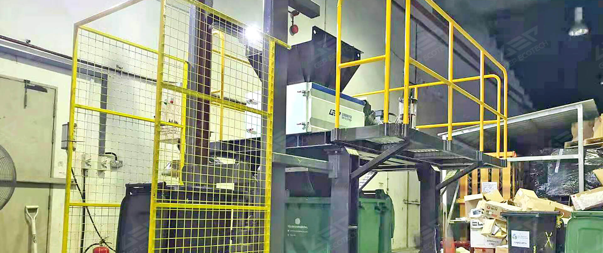Waste Shredding and Disposal Project in Singapore