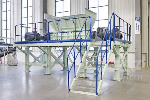 Double Shaft Biomass Shredder