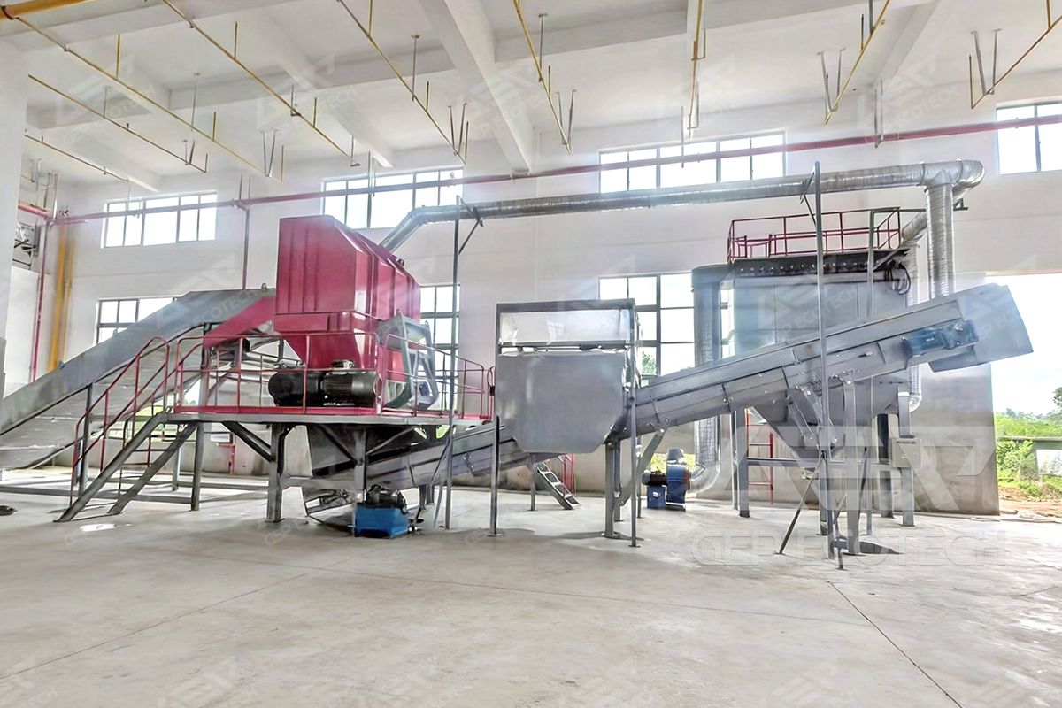The Bulky Waste Treatment Line The Bulky Waste Treatment Line