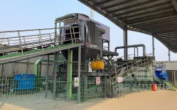 Double-Shaft Industrial Waste Shredder