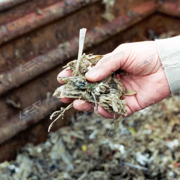 waste after shredding waste after shredding