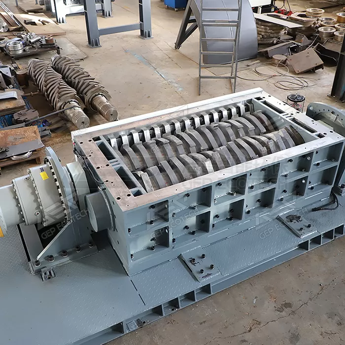 gd double shaft shredder gd double shaft shredder