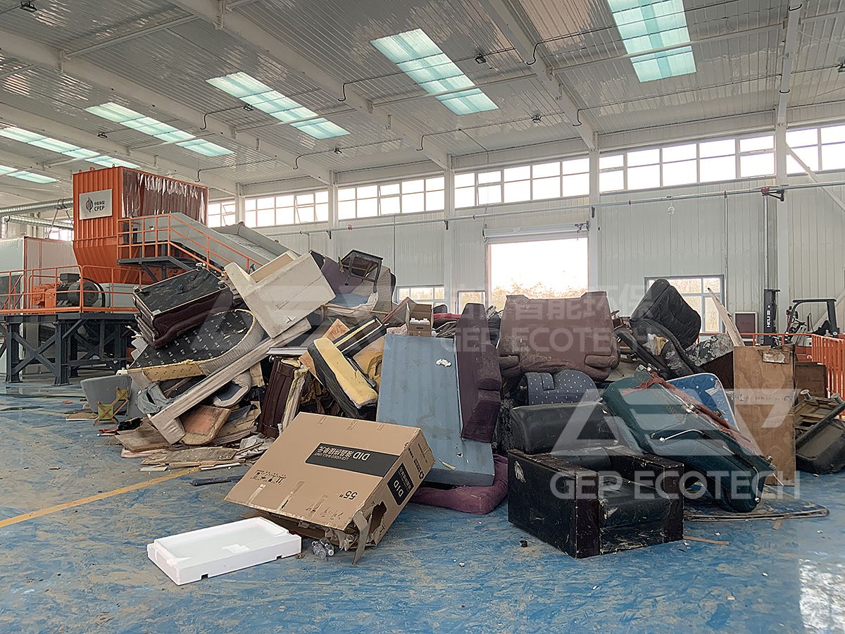 domestic waste shredder domestic waste shredder