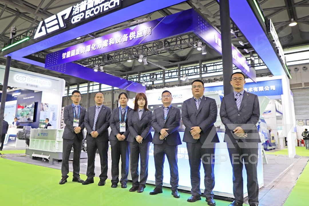 GEP ECOTECH's booth at the 27th IE Expo China