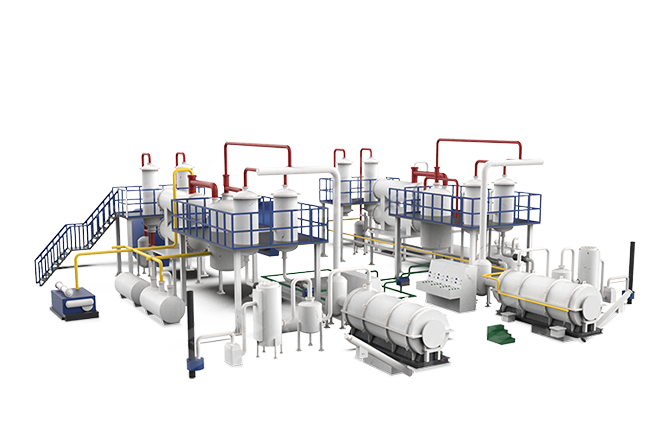 Waste Tire Pyrolysis System