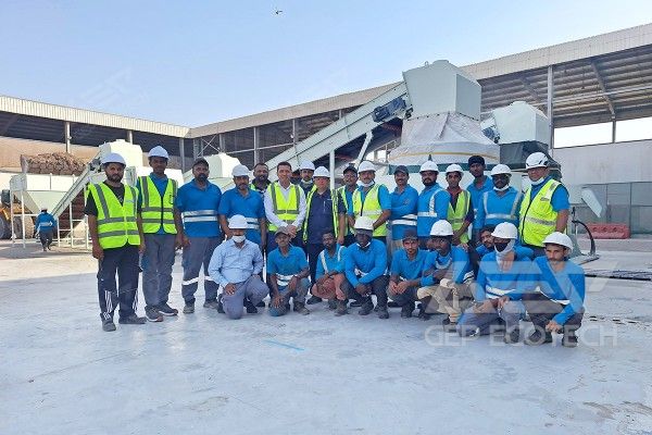RDF Project with an Annual Output of 55,000 Tons in the Middle East RDF Project with an Annual Output of 55,000 Tons in the Middle East