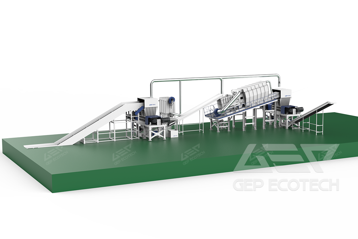 organic waste pre-processing line organic waste pre-processing line