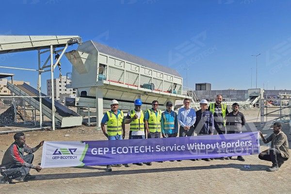 50TPH Dual-Output Waste-to-Fuel Project in the Middle East 50TPH Dual-Output Waste-to-Fuel Project in the Middle East