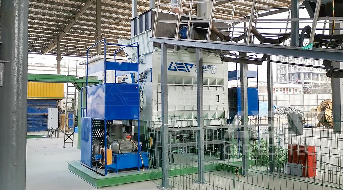 single-shaft fine shredder single-shaft fine shredder