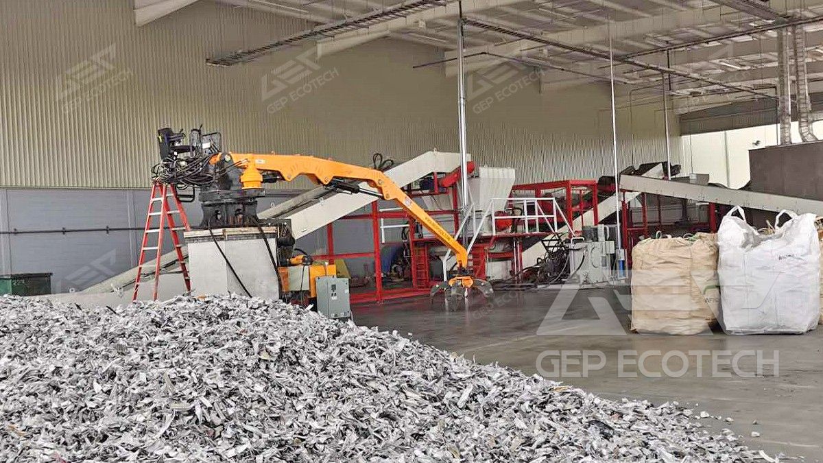 Scrap Metal Treatment And Recycling Project In North America Scrap Metal Treatment And Recycling Project In North America