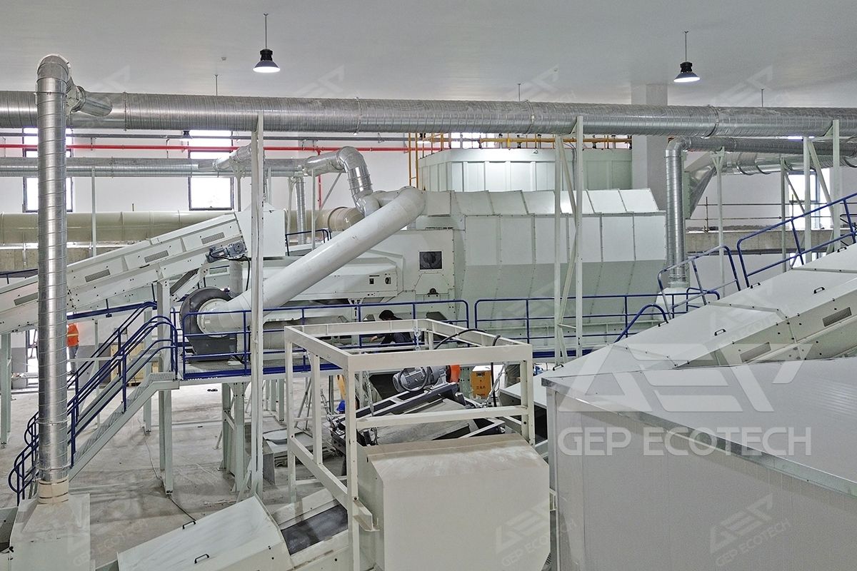 Waste Sorting Plant in Zhejiang, China Waste Sorting Plant in Zhejiang, China