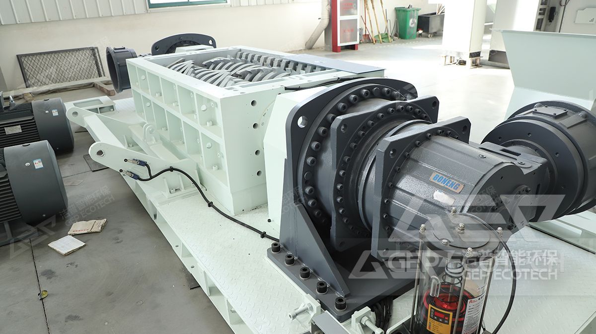 Double shaft shredder Double shaft shredder