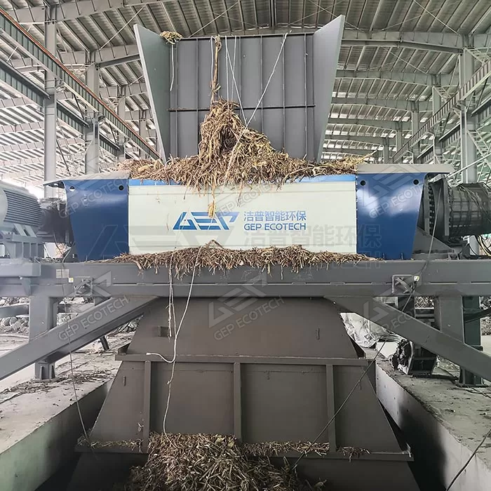 GDB double shaft shredder GDB double shaft shredder