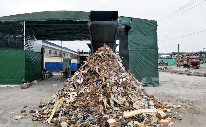 Bulky Waste Shredding and Disposal project in East China