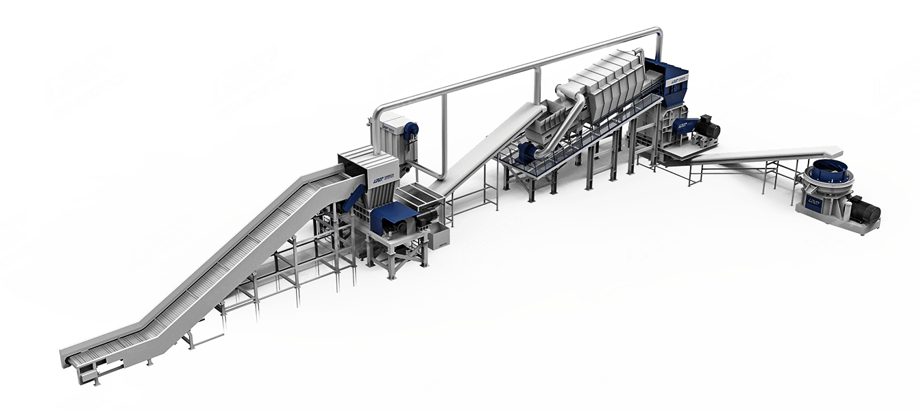 Biomass Pellet Fuel Production Process