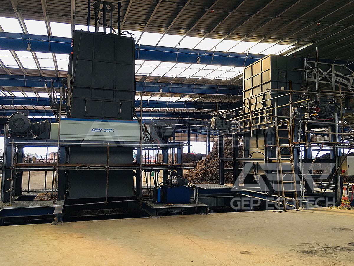 double-shaft shearing shredder double-shaft shearing shredder